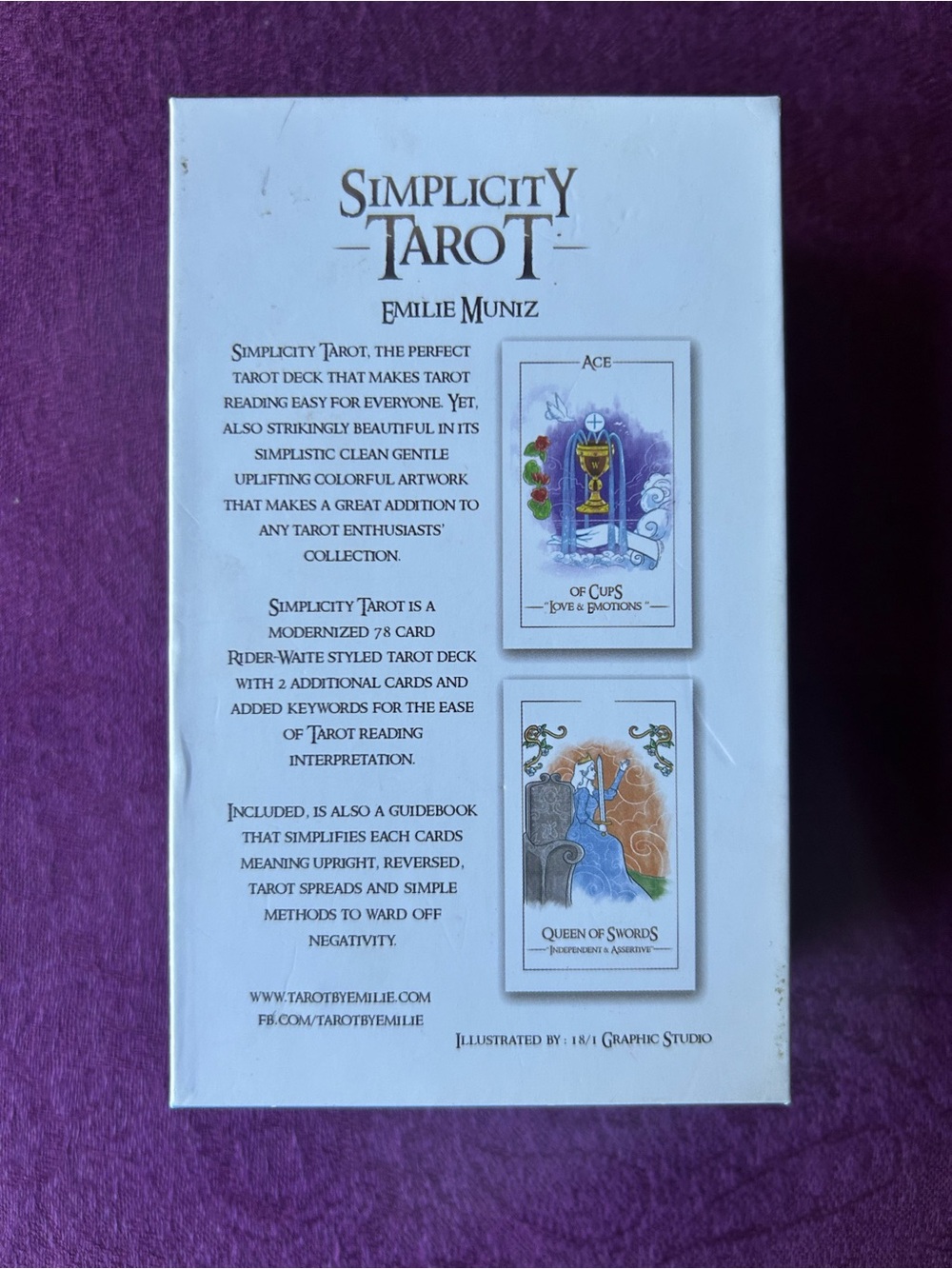 Simplicity Tarot Cards Indie Edition - Picture 7 of 8